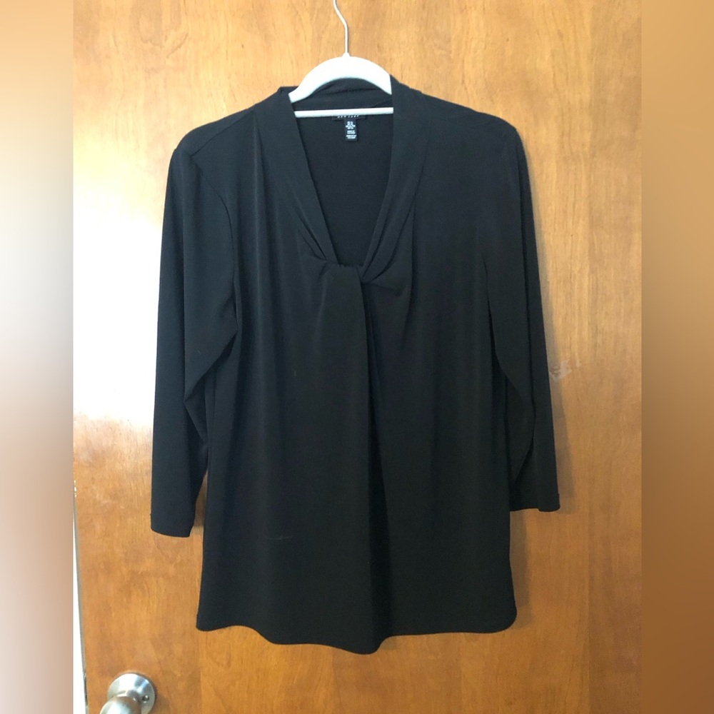 Jones New York Black Top size XL
